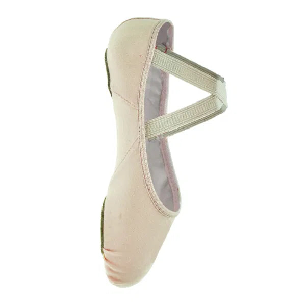 Capezio 'Hanami' Stretch Canvas Split Sole Ballet Shoe Black/Pink/White