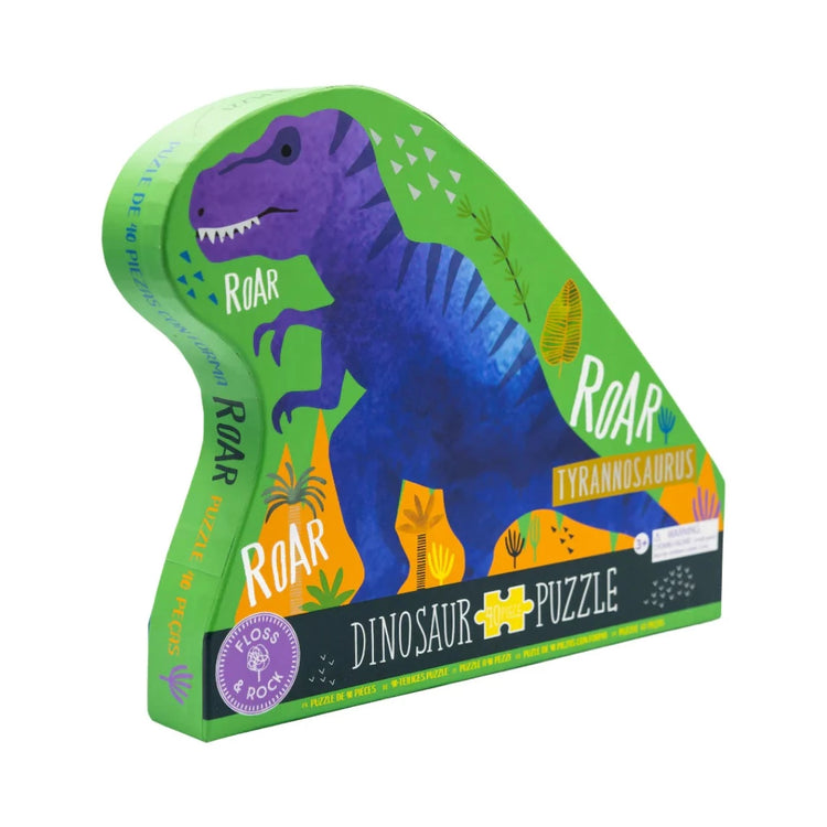 'Floss and Rock 40 Piece Jigsaw - Dinosaur'