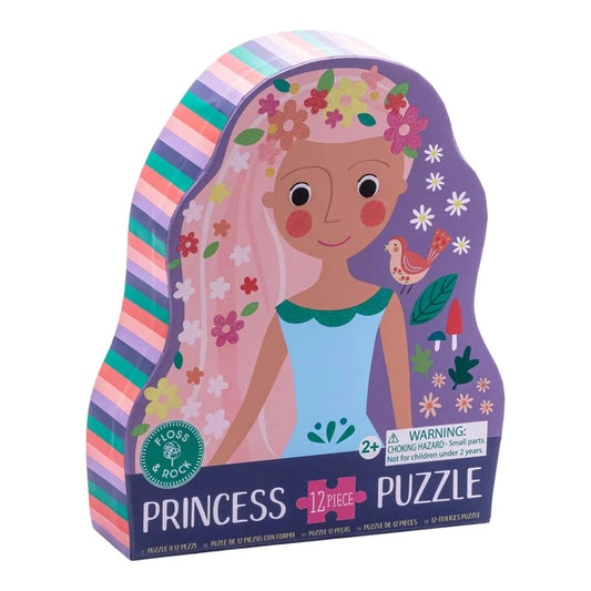 'Floss and Rock 12 Piece Shaped Jigsaw in Shaped Box - Enchanted'