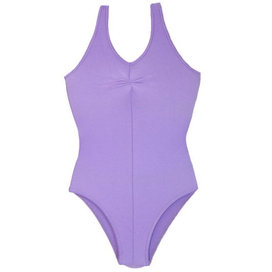 'Louise' Nylon Lycra Leotard - Purple Shades