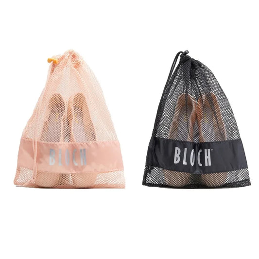 BLOCH 'Mesh Drawstring Pointe Shoe Bag'