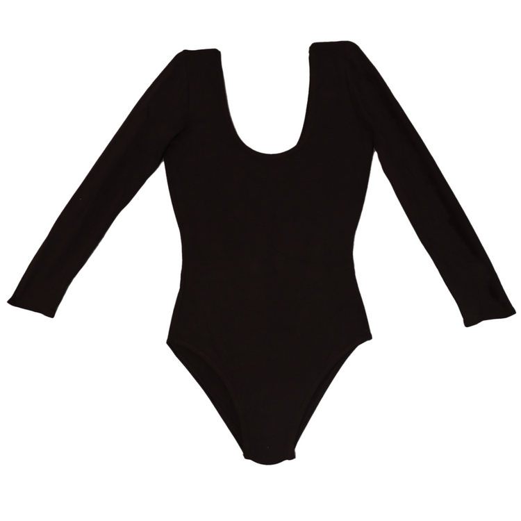 'Alison' Long Sleeve Nylon Lycra Leotard