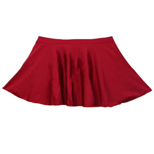 'CSL Skirt Nylon Lycra - Red Shades'