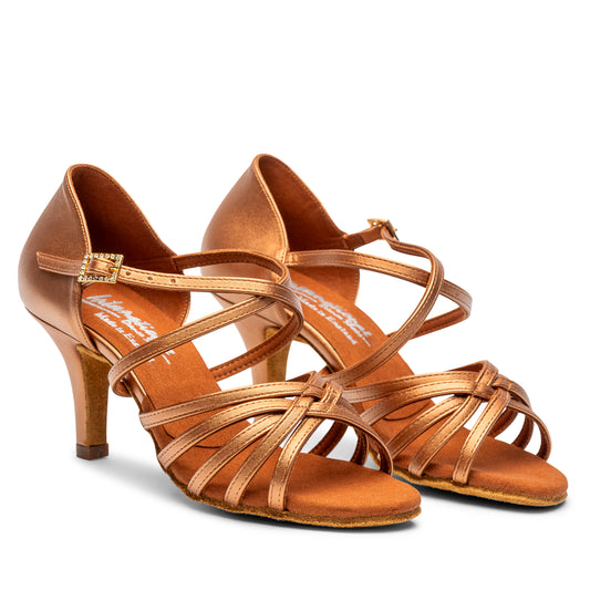 International Dance Shoes 'Flavia - Tan Shimmer'