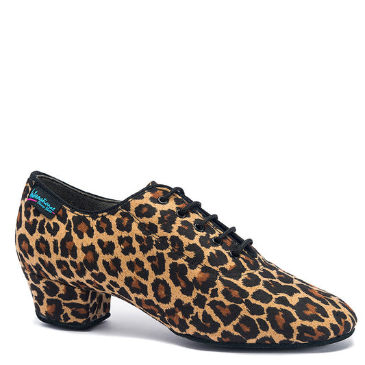 International Dance Shoes 'Heather Split Sole - Leopard Print'