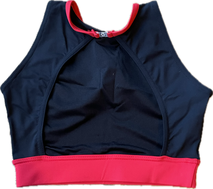 Expressions 'Black/Red Izzy Top'