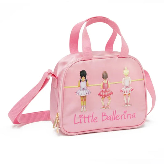 Little Ballerina 'Pink Satin Shoulder Bag'