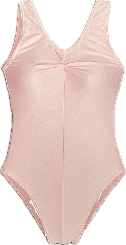 'Louise' Nylon Lycra Leotard - Pink Shades