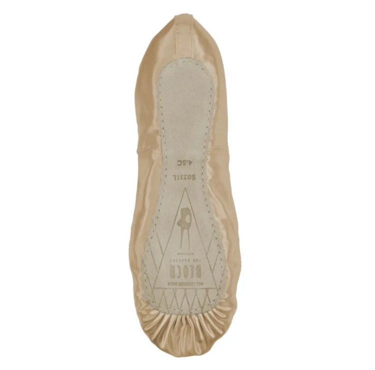 BLOCH 'Prolite' Full Sole Satin Ballet Shoes