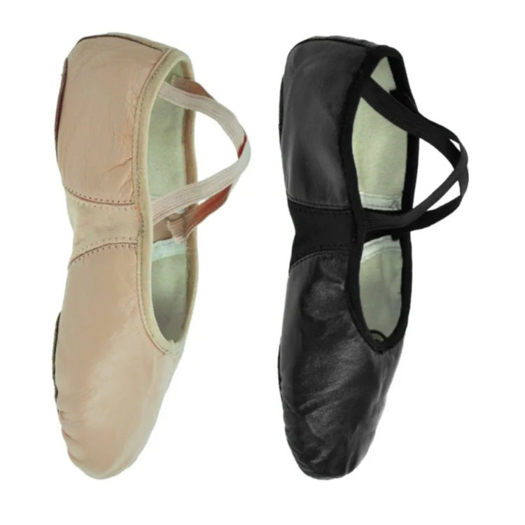 Starlite 'Flexi Leather Split Sole Ballet Shoes'