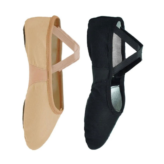 Starlite 'Flexi Canvas Split Sole Ballet Shoes'