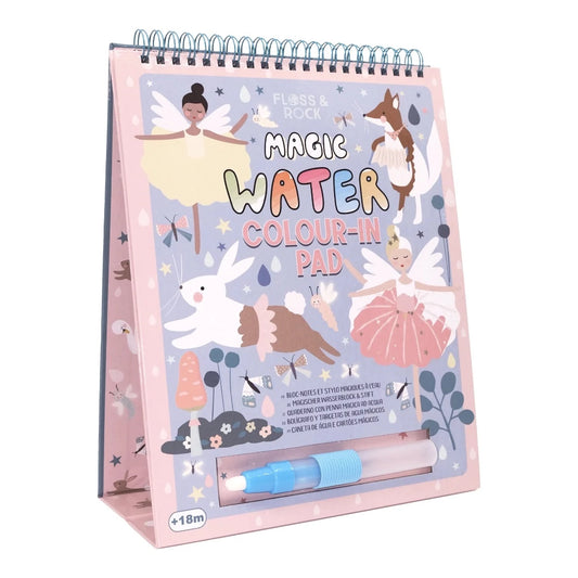 'Floss and Rock Magic Colour Changing Water Card Easel and Pen - Enchanted'