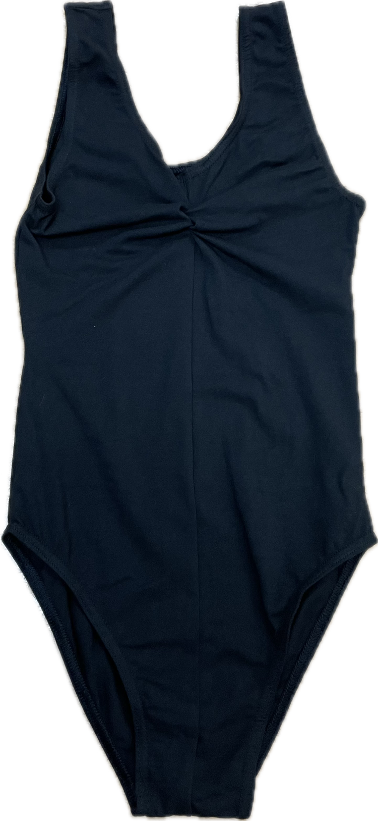 Showbiz 'Louise' Cotton Lycra Leotard Navy