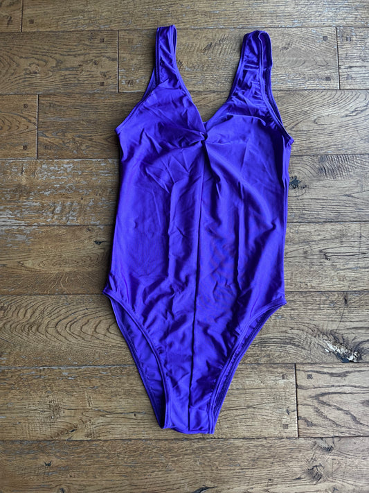 'Louise' Nylon Lycra Leotard - Purple Shades