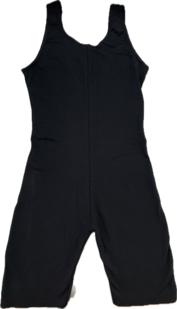 'Plain Jane' Cycle Short Catsuit