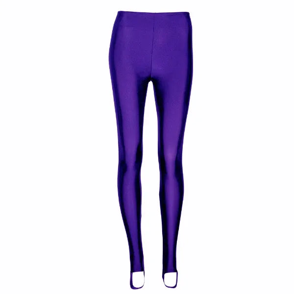 'Stirrup Tights Nylon Lycra' Pink and Purple Shades