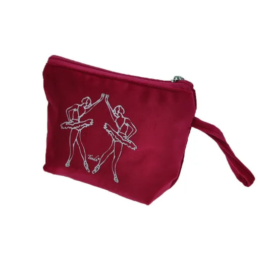 Tendu 'Velour Cosmetic Bag'