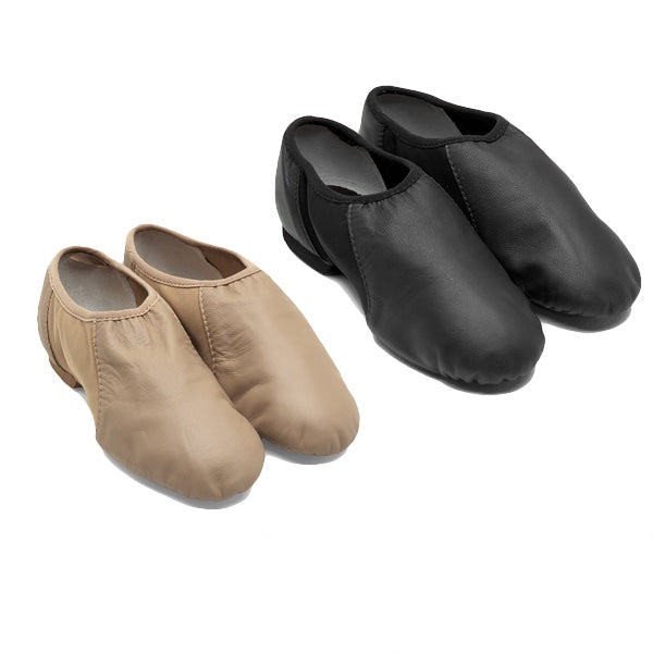 BLOCH 'Neo-Flex' Slip On Leather Jazz Shoes